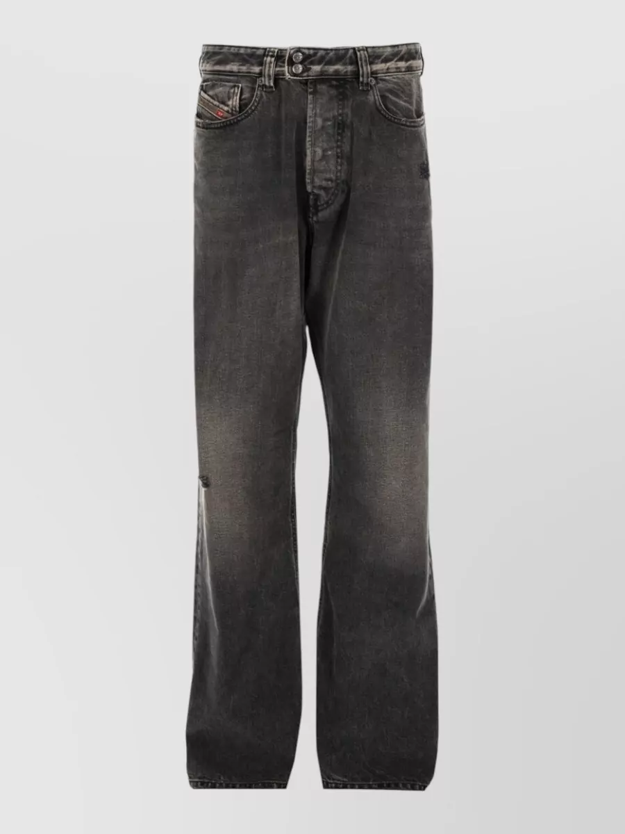 Diesel denim straight-leg jeans