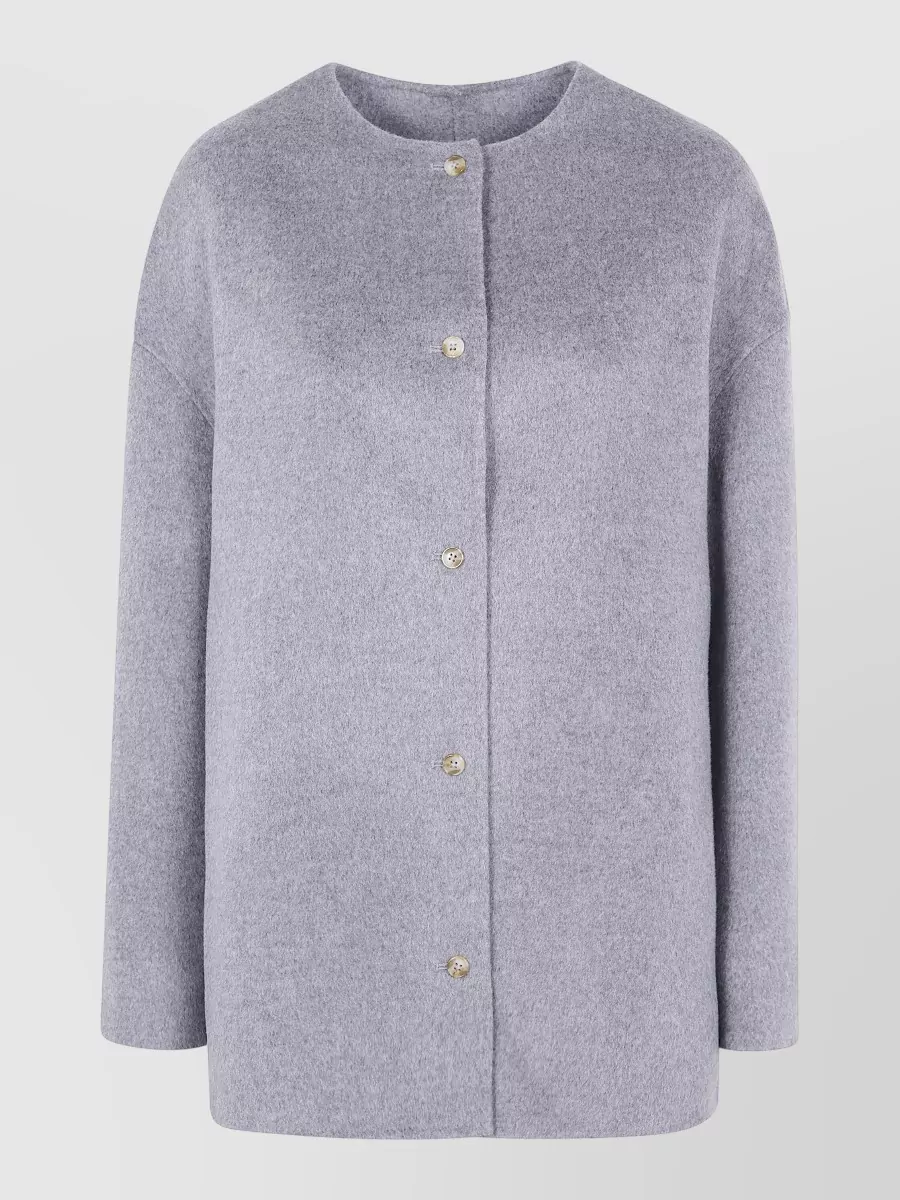 Loulou Studio Wool cashmere single-breasted coat