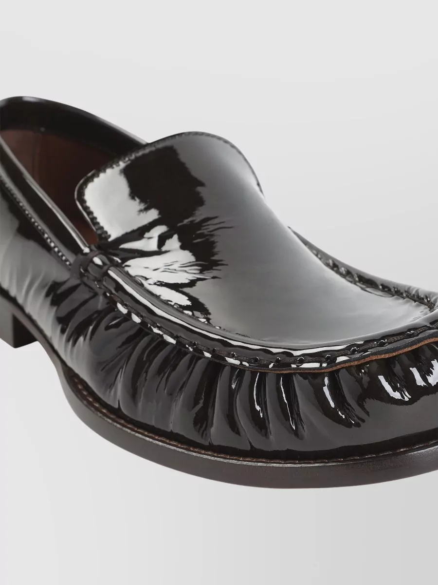 Dries Van Noten Leather Loafers