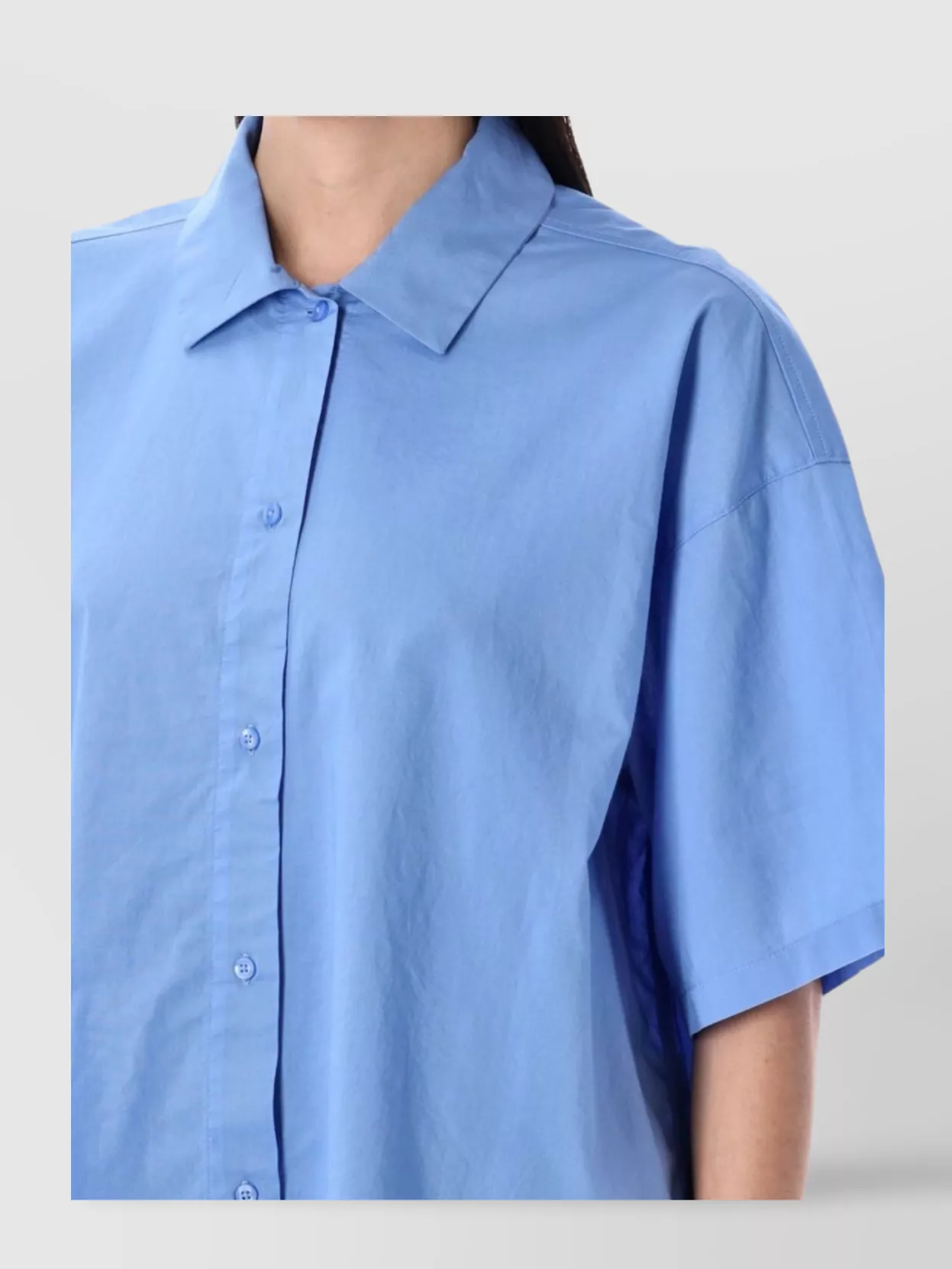 Shop Calvin Klein Bowling Shirt Collared Neck
