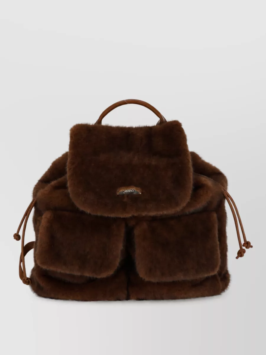 Herno faux fur backpack