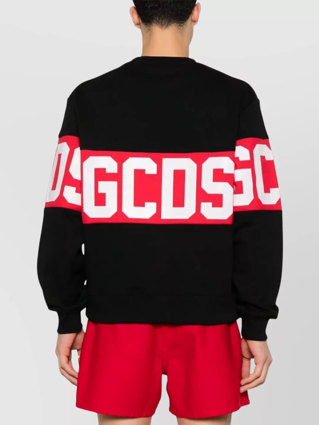 Gcds Logo Design Crew Neck Sweater