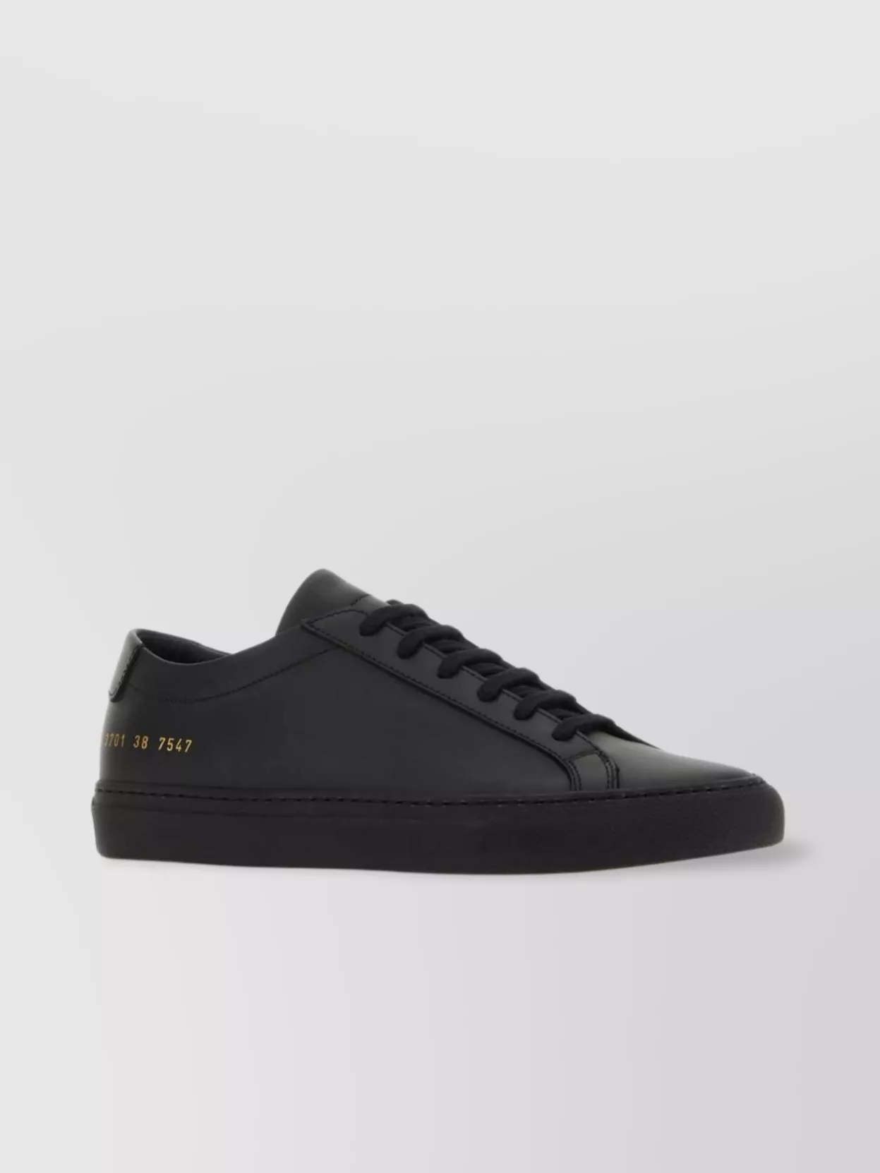 Shop Common Projects Leather Flat Sole Low-top Sneakers