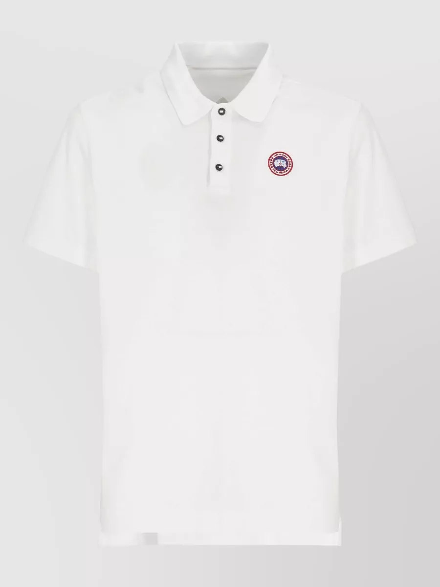 Canada Goose Cotton Short-Sleeve Polo Shirt