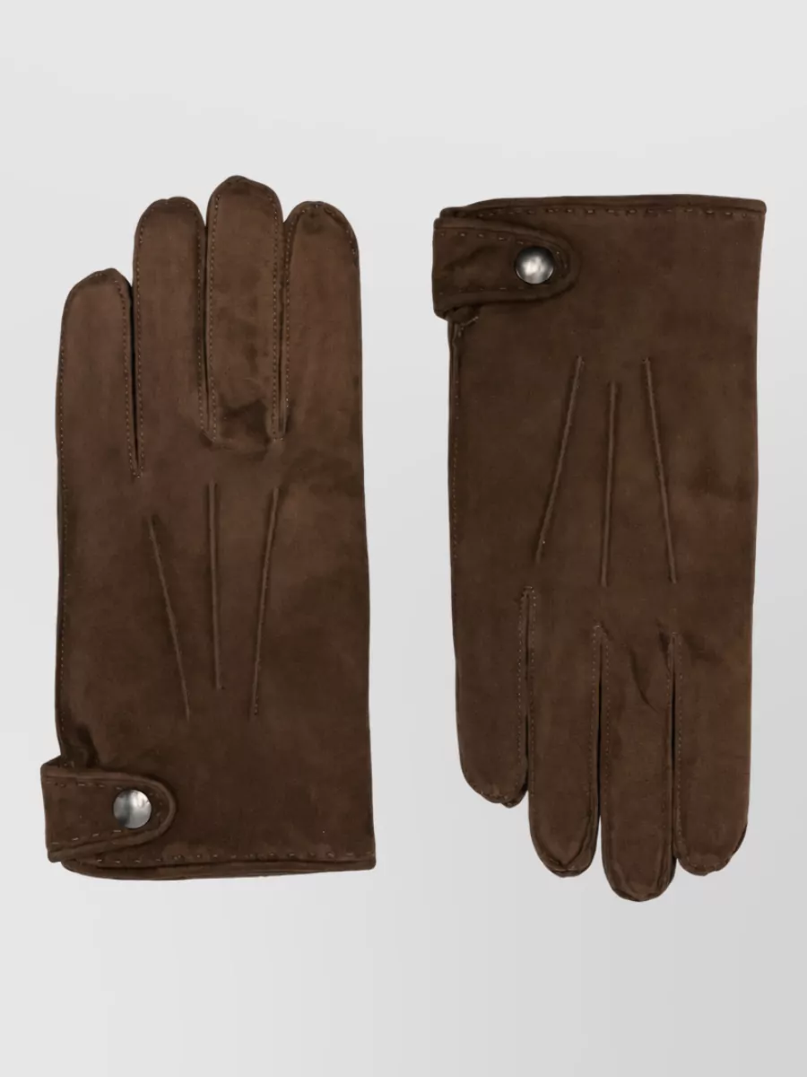 Orciani leather gloves