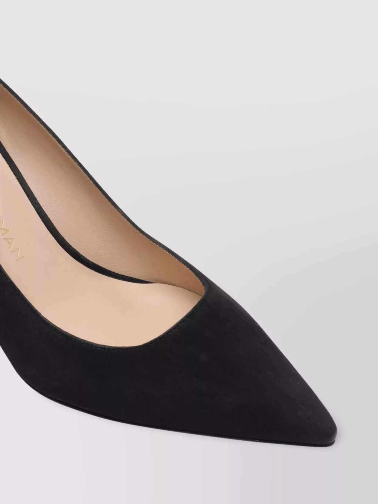 Stuart Weitzman Pointed Toe Stiletto Heel Suede Pumps