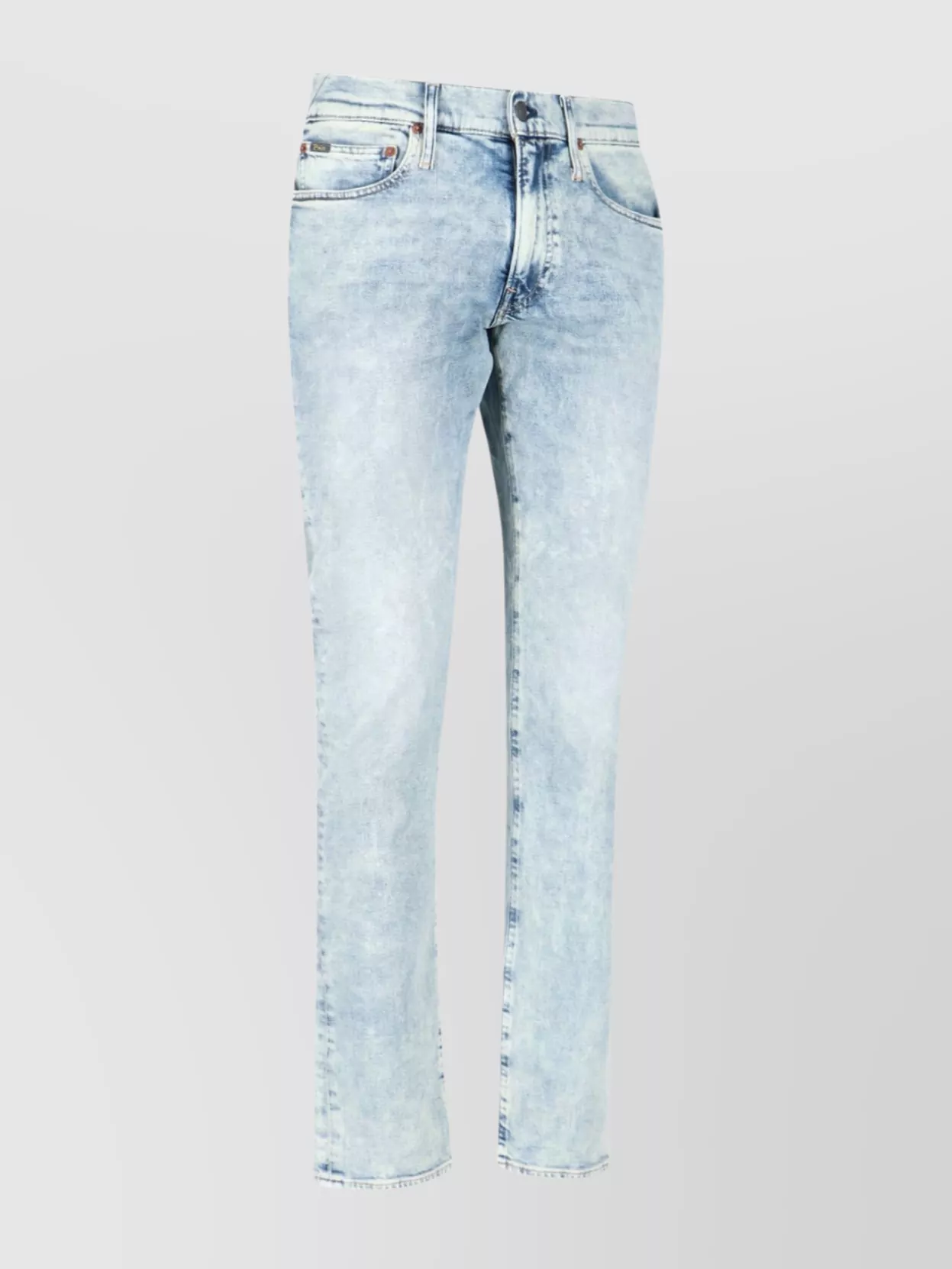 Polo Ralph Lauren Straight Leg Trousers With Belt Loops