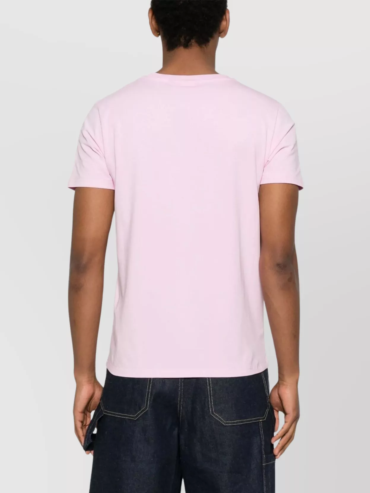 Gcds Soft Fabric Crew Neck Short Sleeve T-Shirt