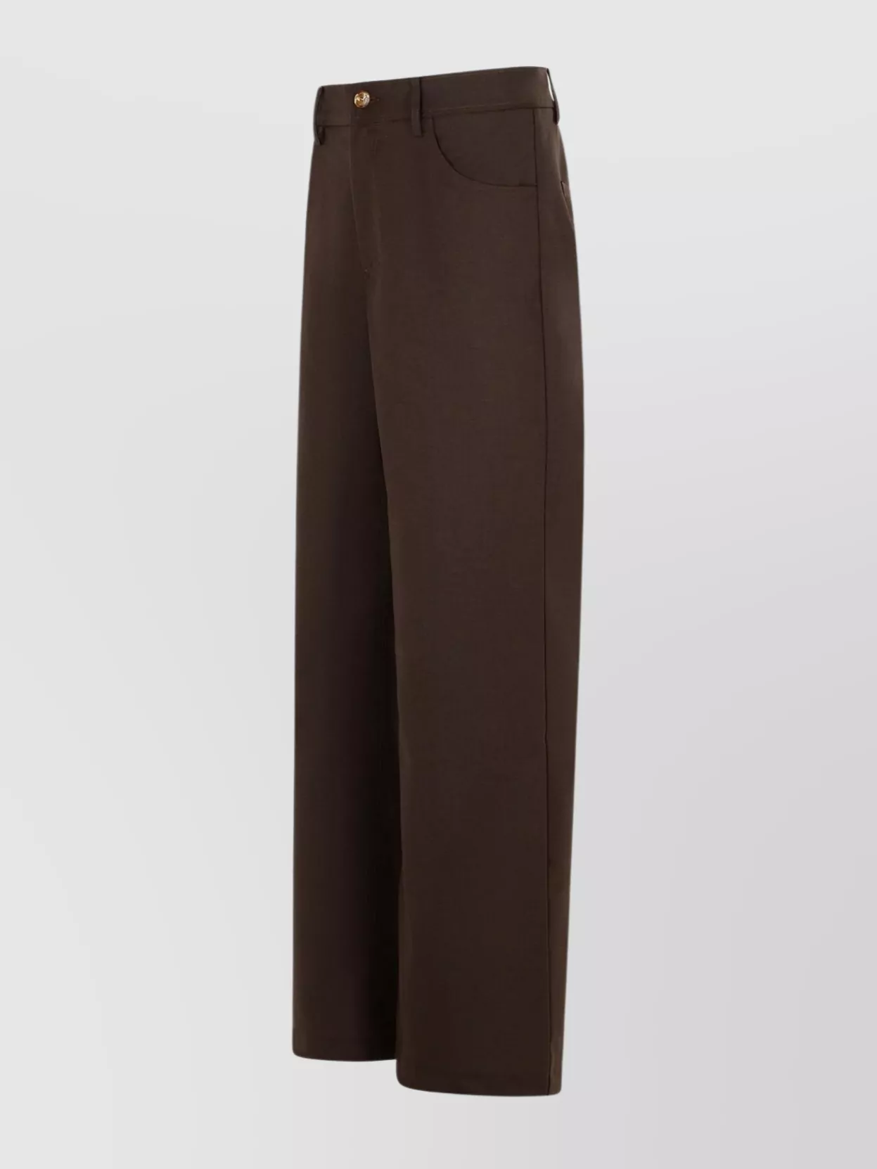 Séfr Wide-leg Wool Blend Trousers In Black