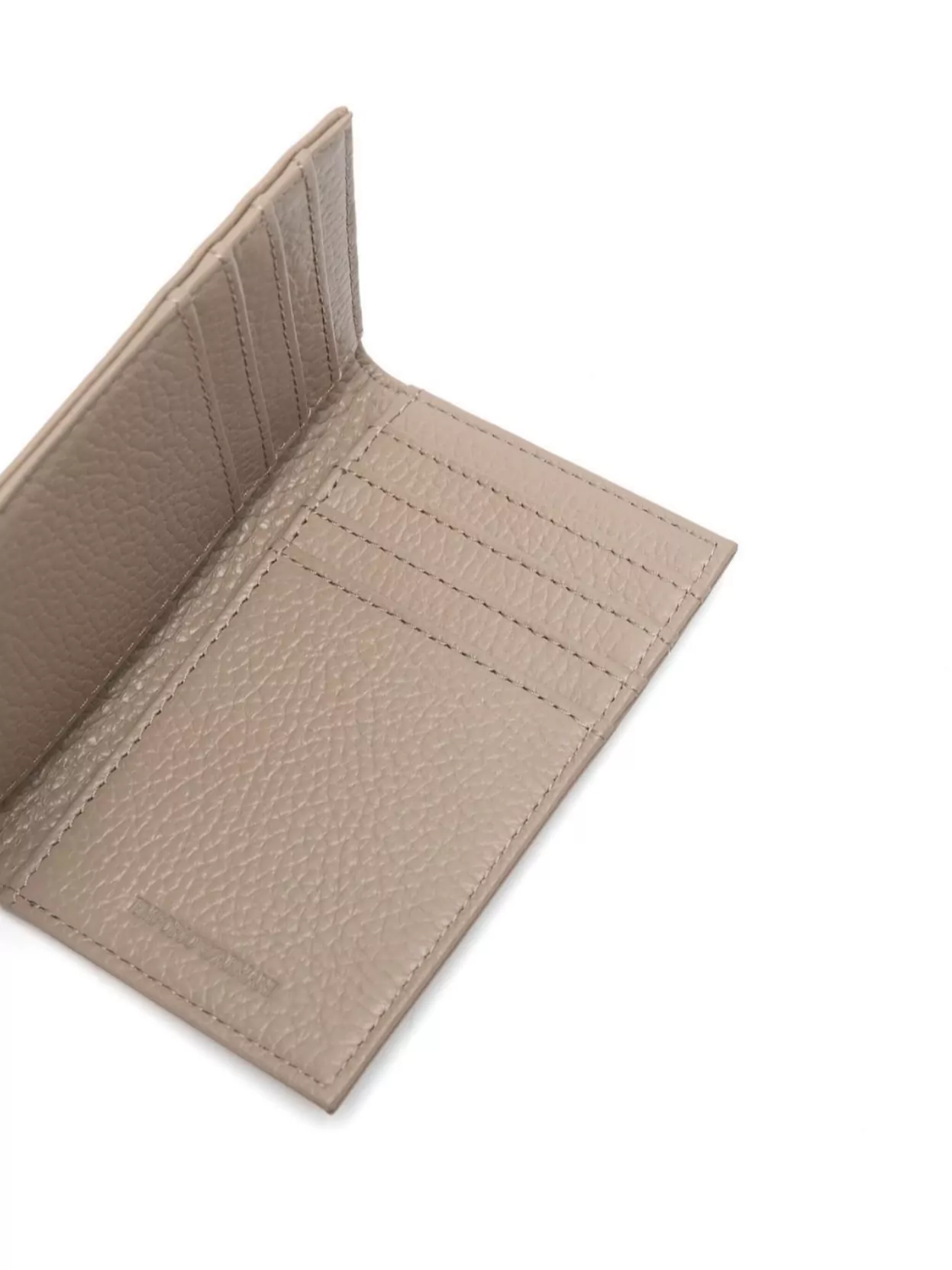 Emporio Armani Men's Textured Finish Credit Card Holder