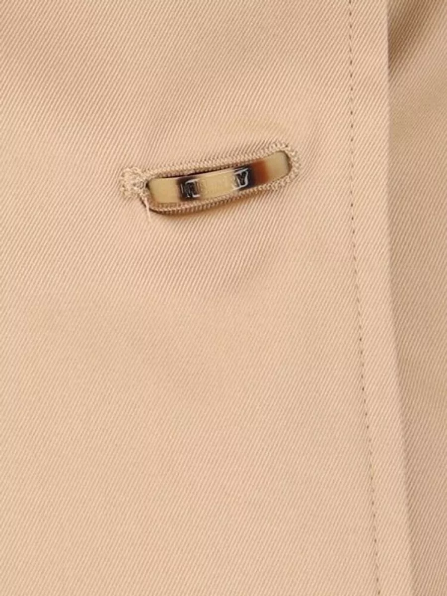 Burberry Cotton High-Rise Mini Skirt