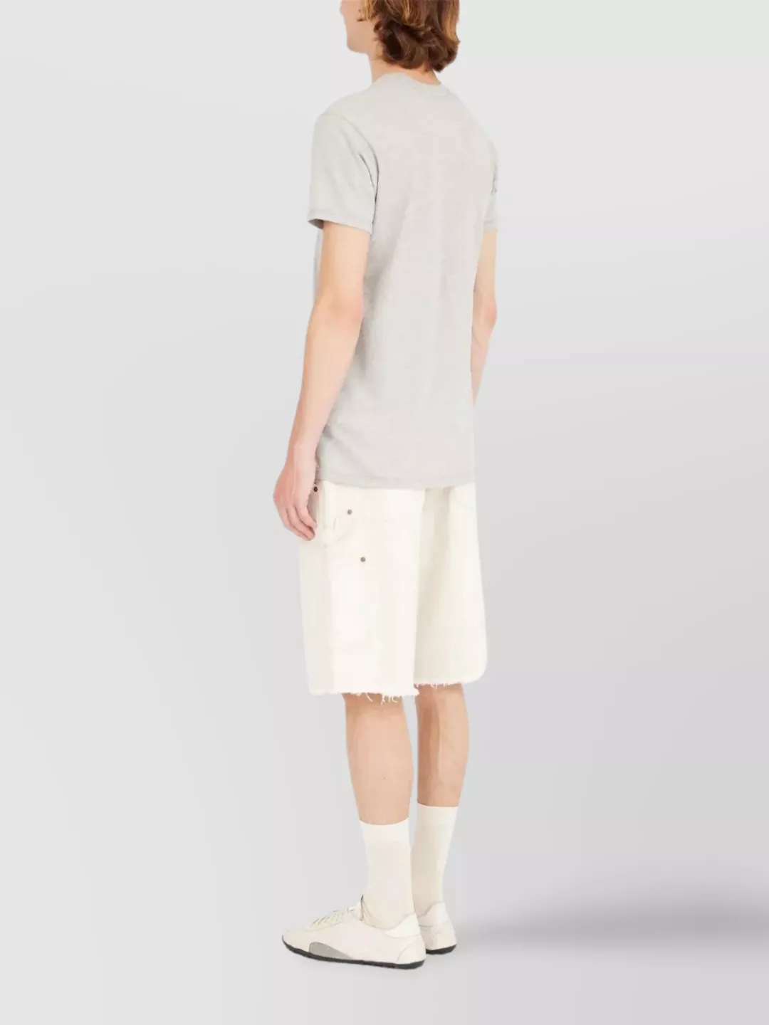 Maison Margiela Logo Number Round Neck T-Shirt