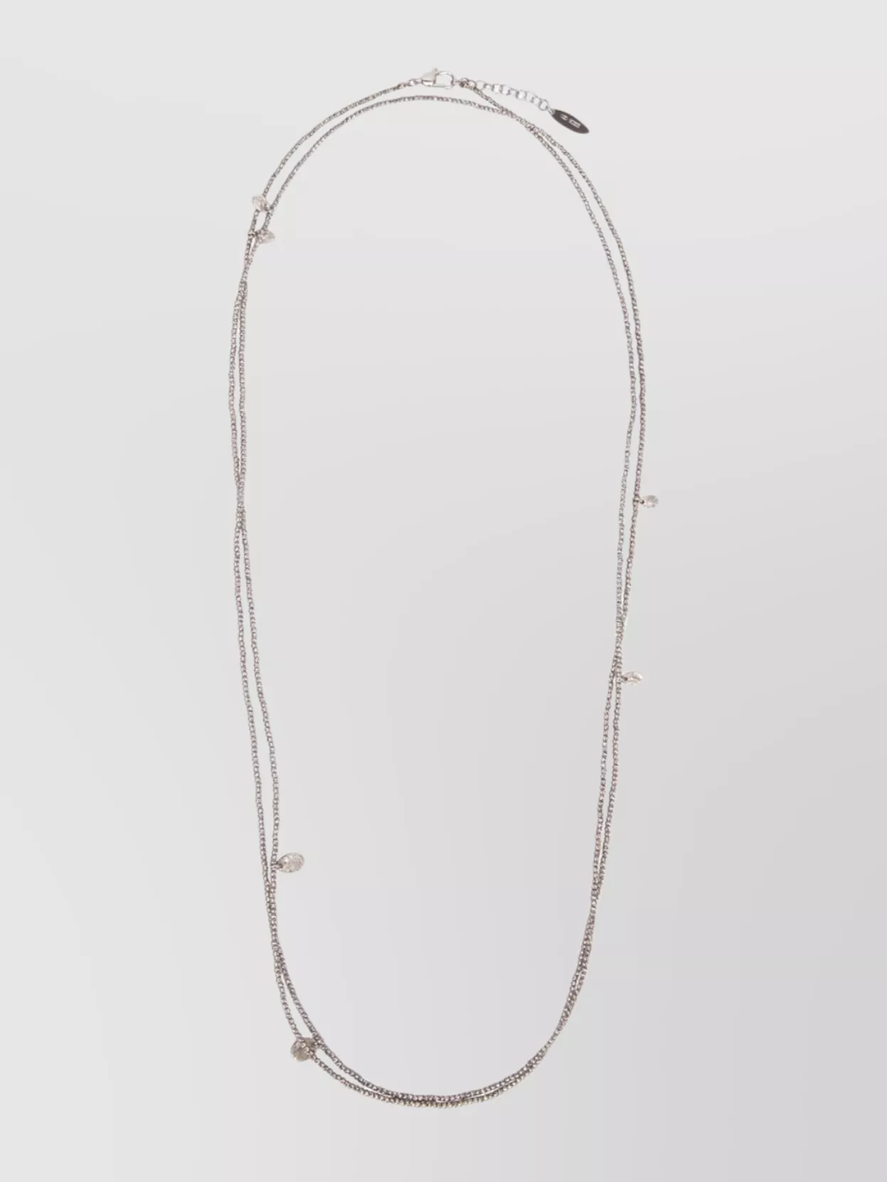 Shop Brunello Cucinelli Layered Chain Necklace With Pendant Accents