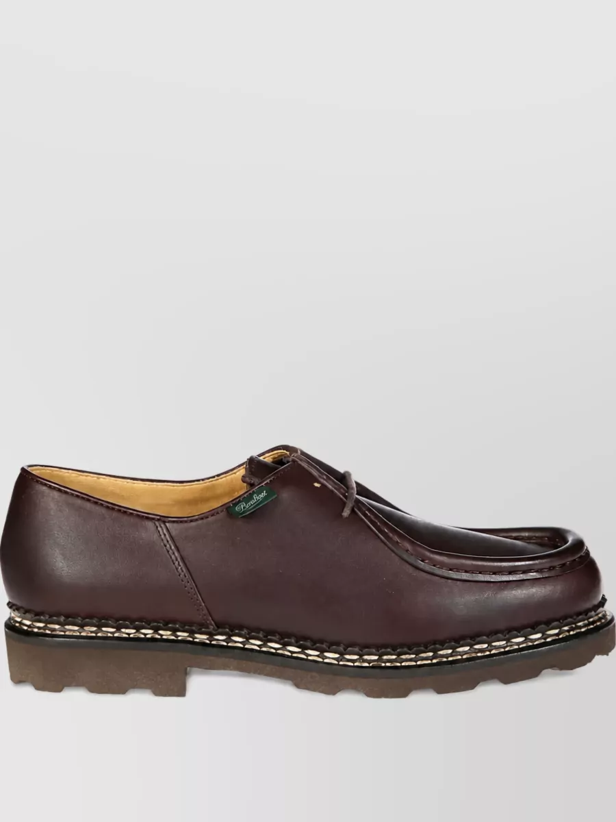 Paraboot Leather Derby Shoes