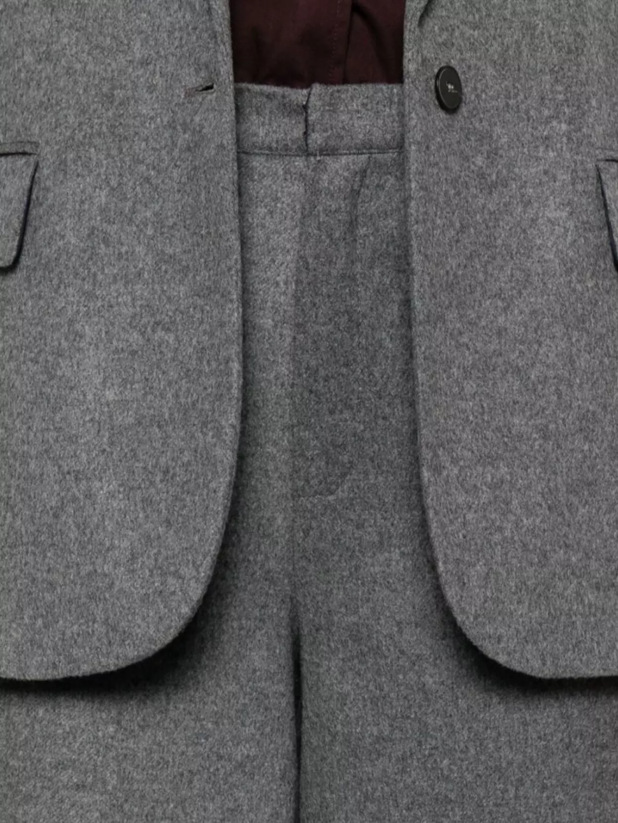 Forte Forte High Waist Wide Leg Trousers With Pockets