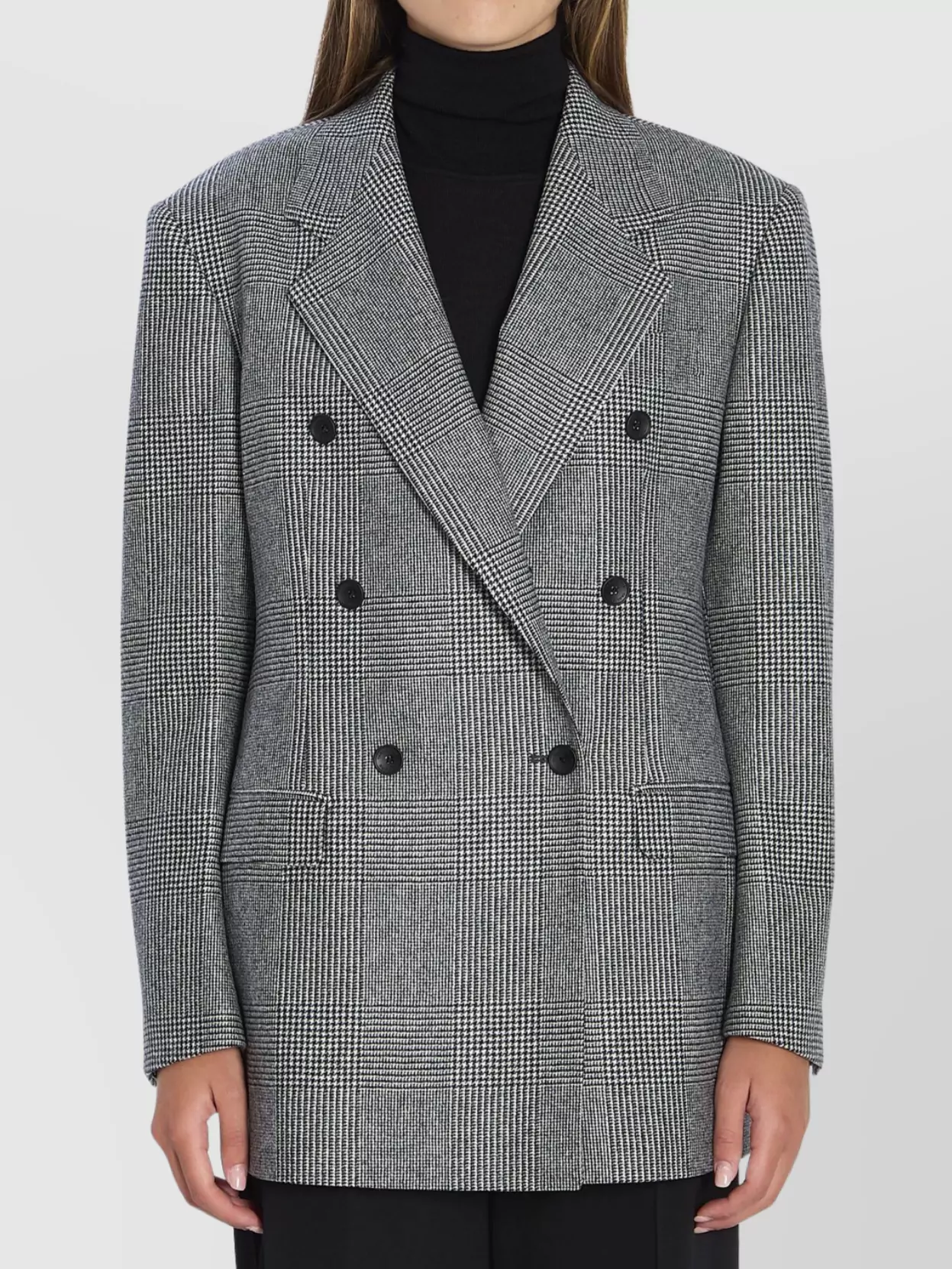 Tagliatore Loreley Double-breasted Wool Blazer With Peak Lapels In Burgundy