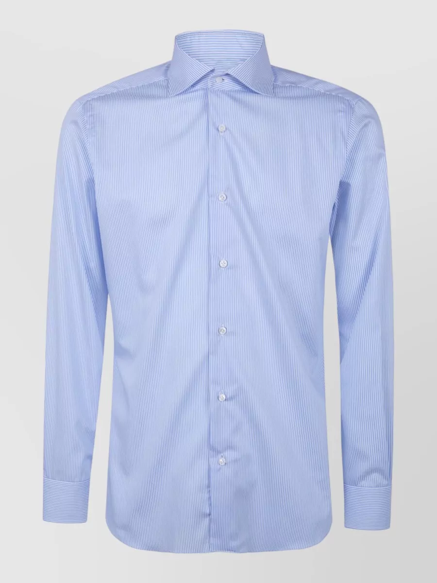 Barba Napoli Cotton twill shirt