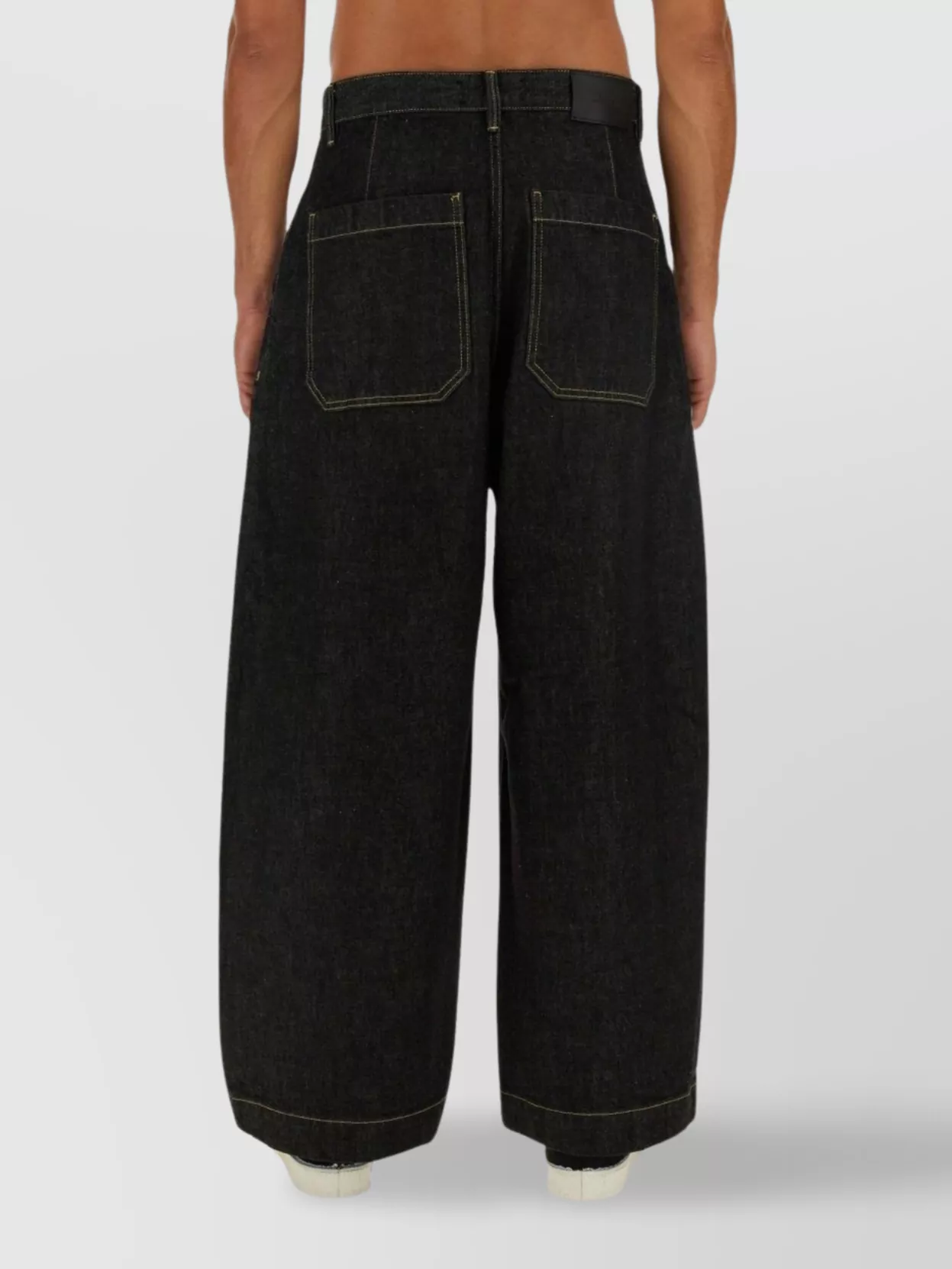 Studio Nicholson Wide Leg Denim Trousers