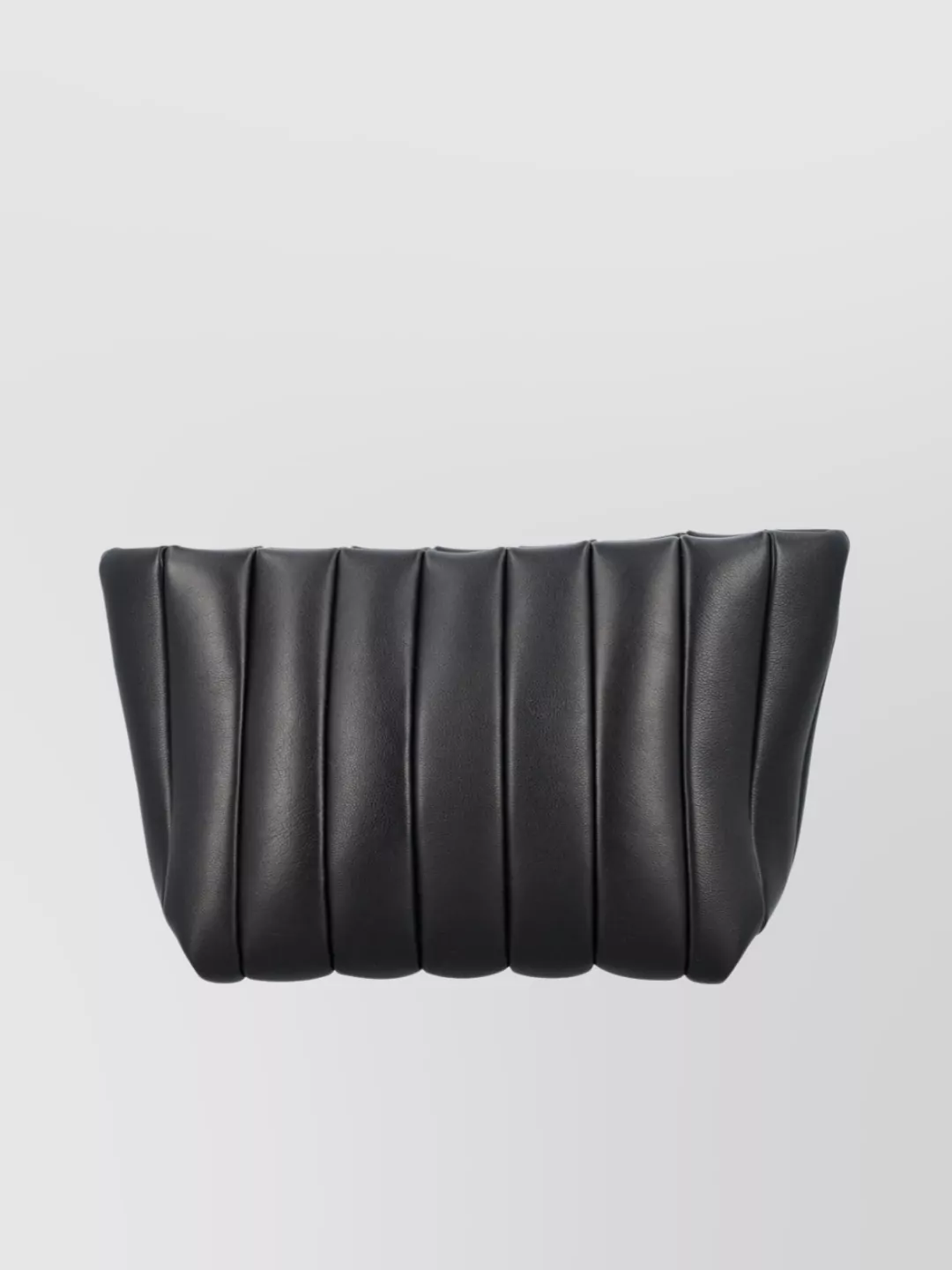 Maeden Quilted Rectangular Soft Texture Clutch In Black