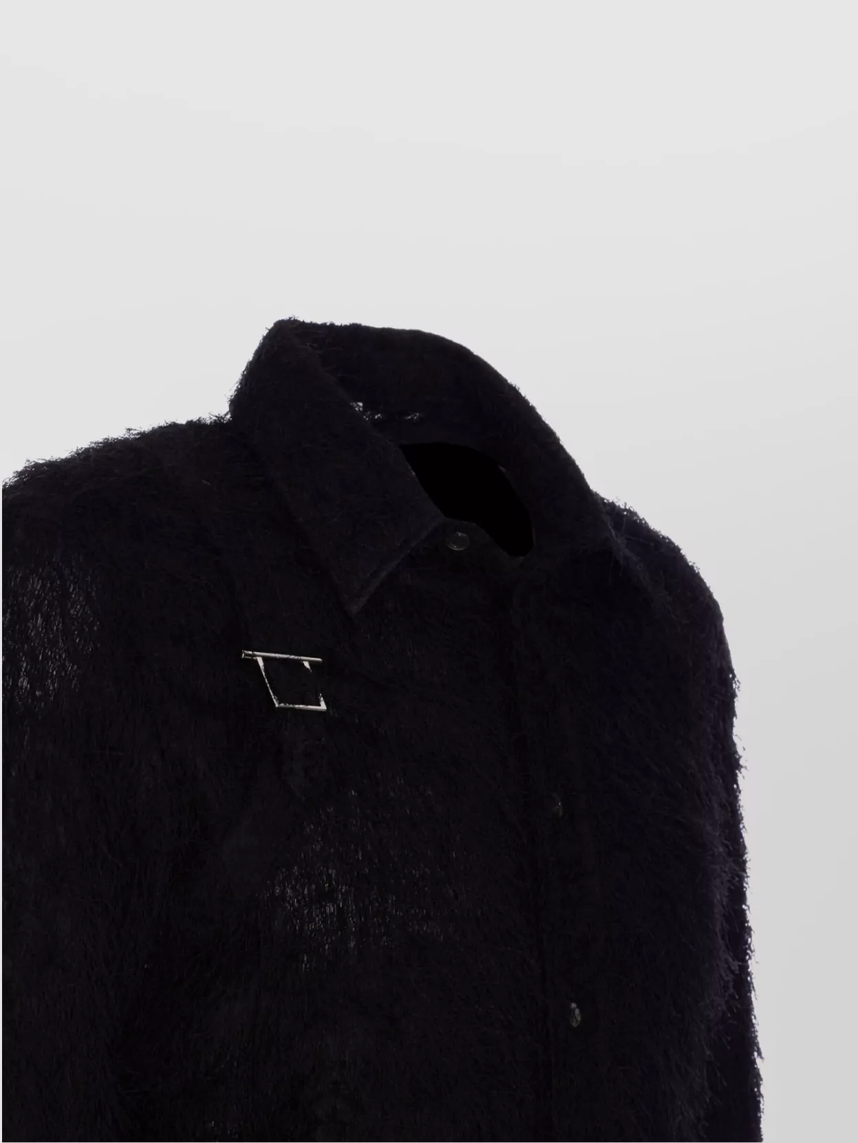 Alexander Mcqueen Shirt With Silver Buckle