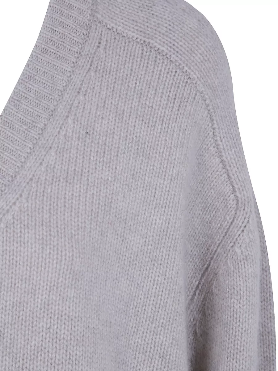 Kujten Cashmere V-Neck Sweatshirt