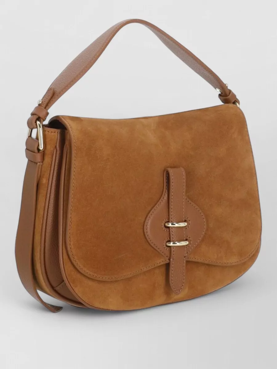 Coccinelle Suede Shoulder Bag