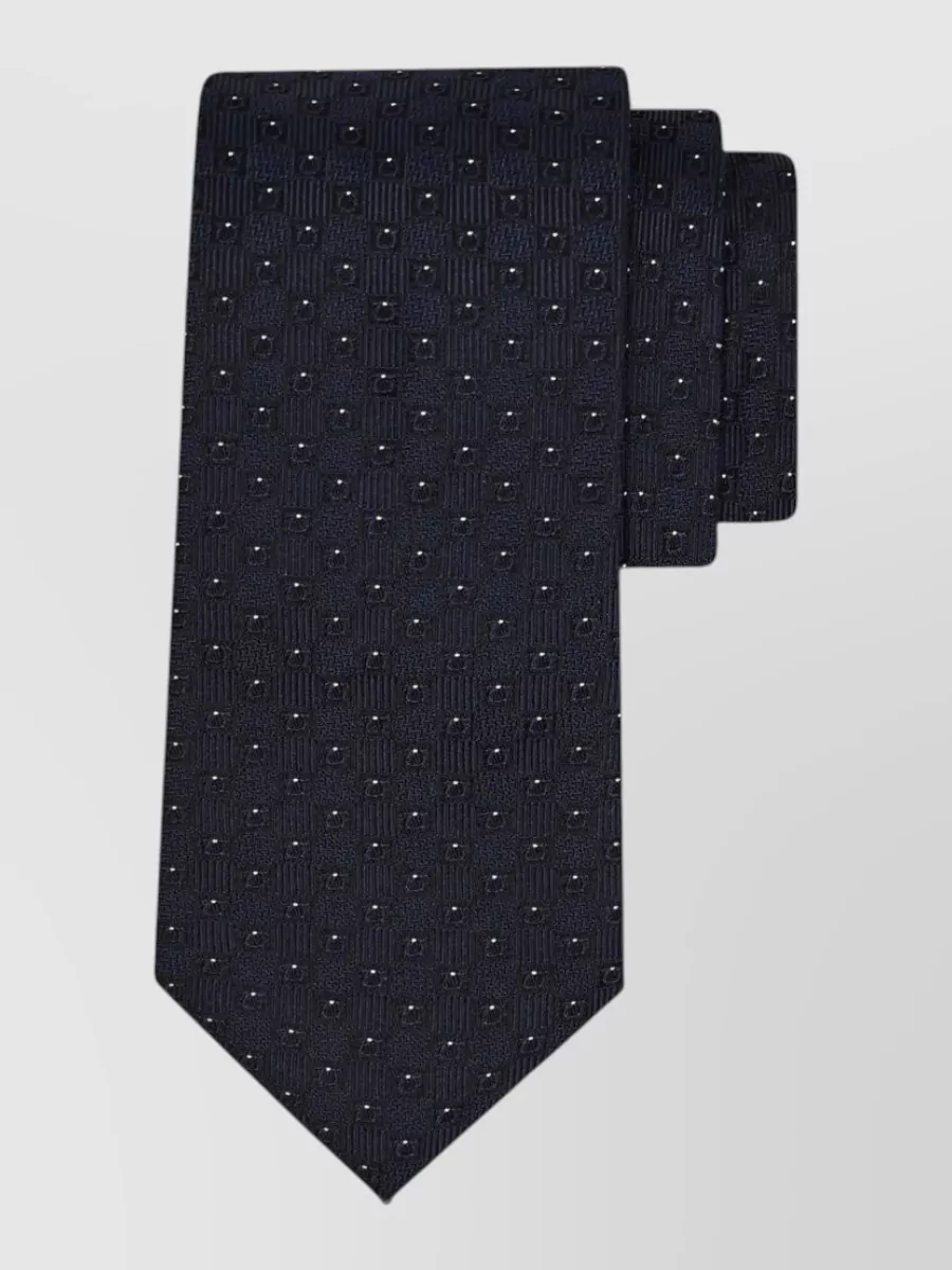 Ferragamo silk jacquard tie