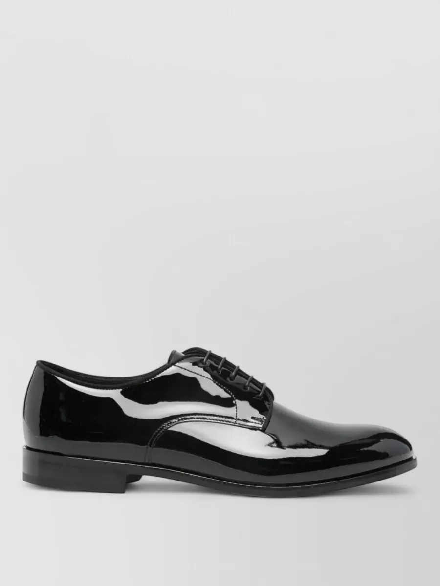 Doucal's Calf Leather Derby Oxford Shoes