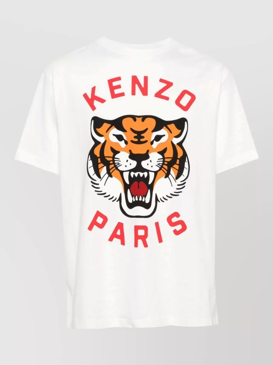 Kenzo Cotton Logo Print T-Shirt