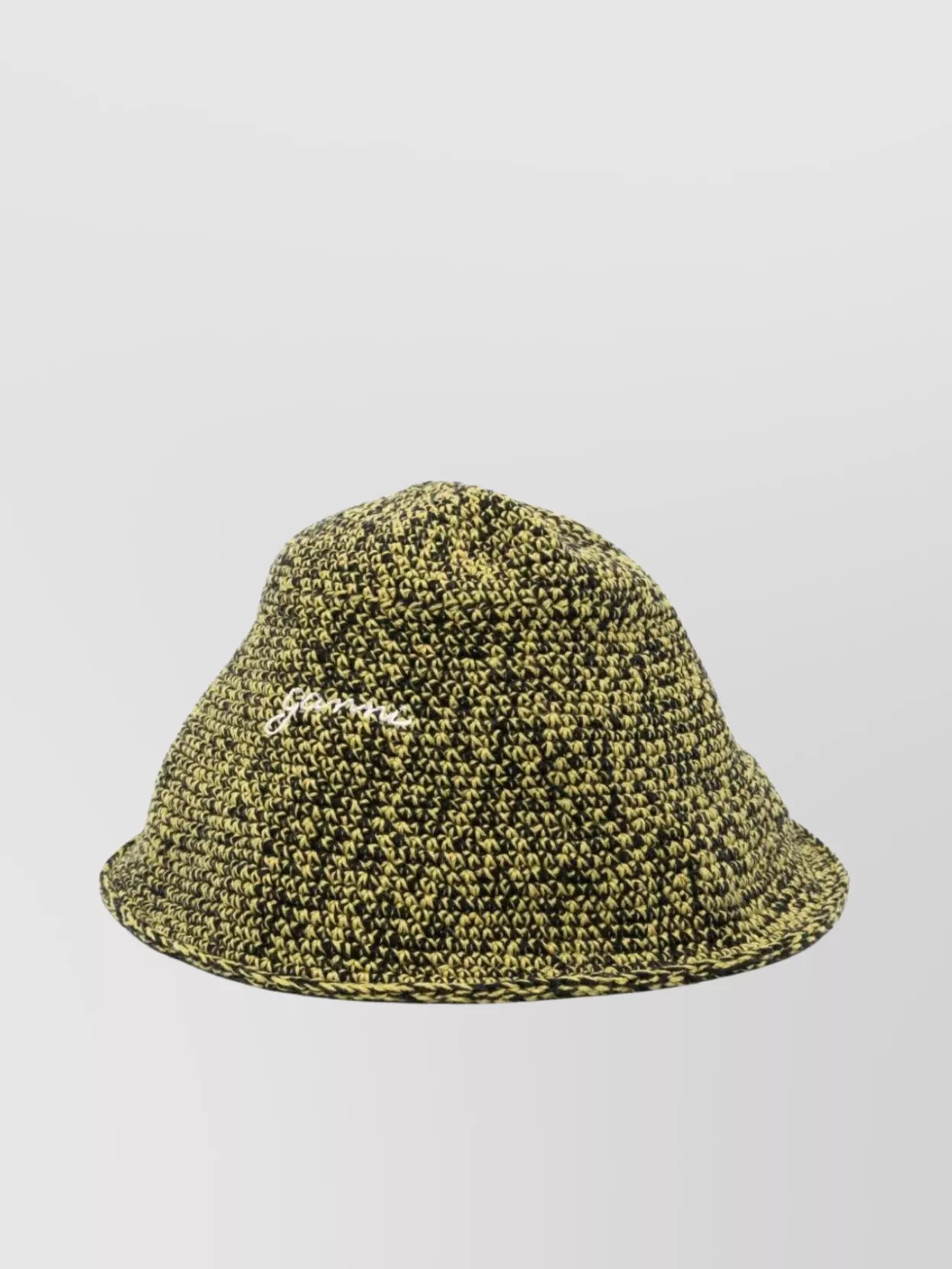 Shop Ganni Signature Wildlife Stitched Hat