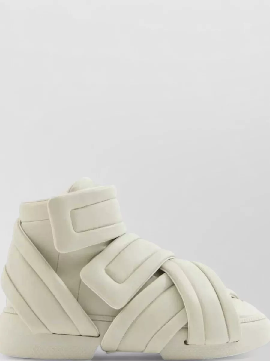 Maison Margiela Leather High-Top Sneakers
