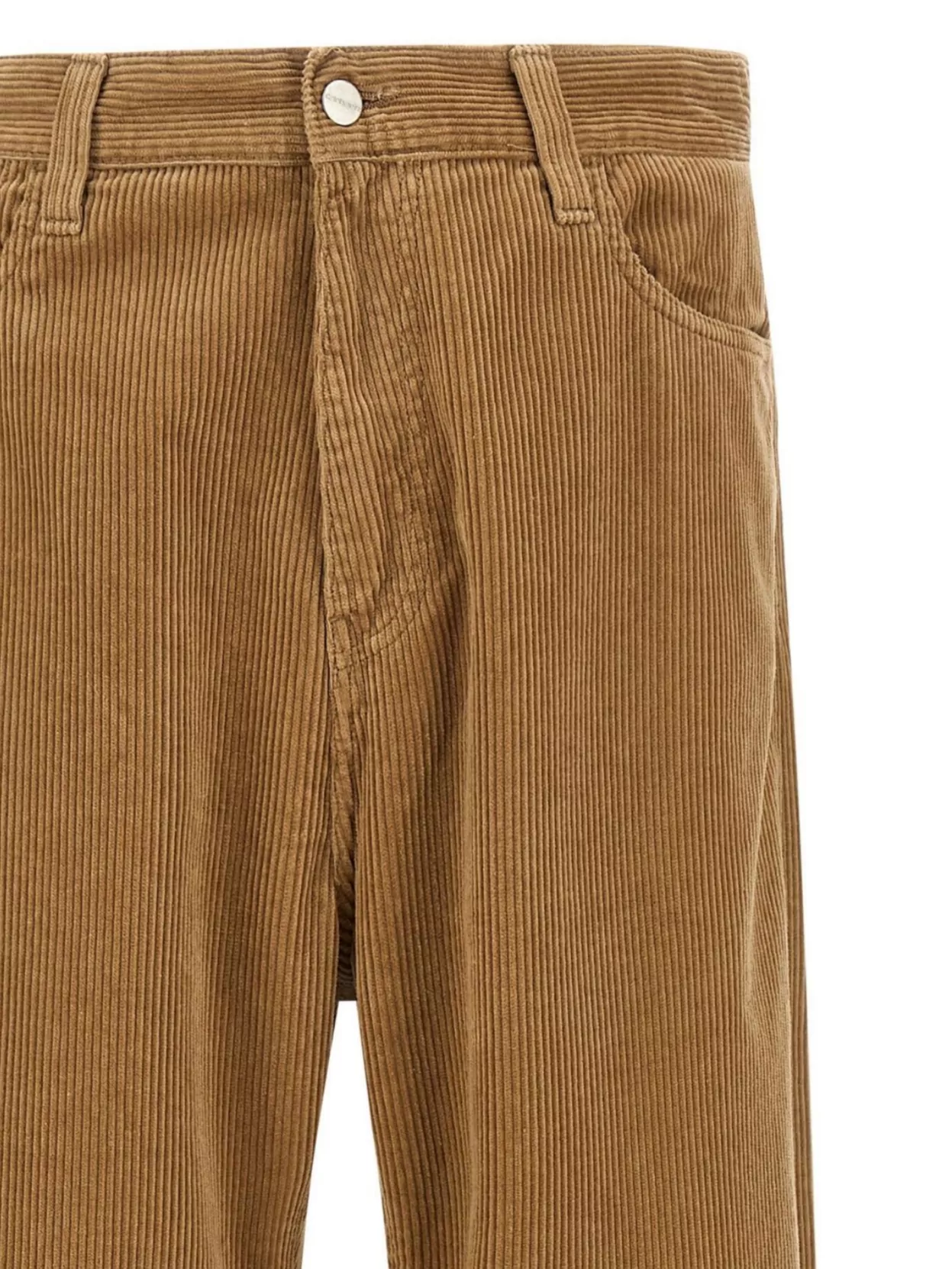 Carhartt Wip Corduroy Trousers With Pockets And Loops