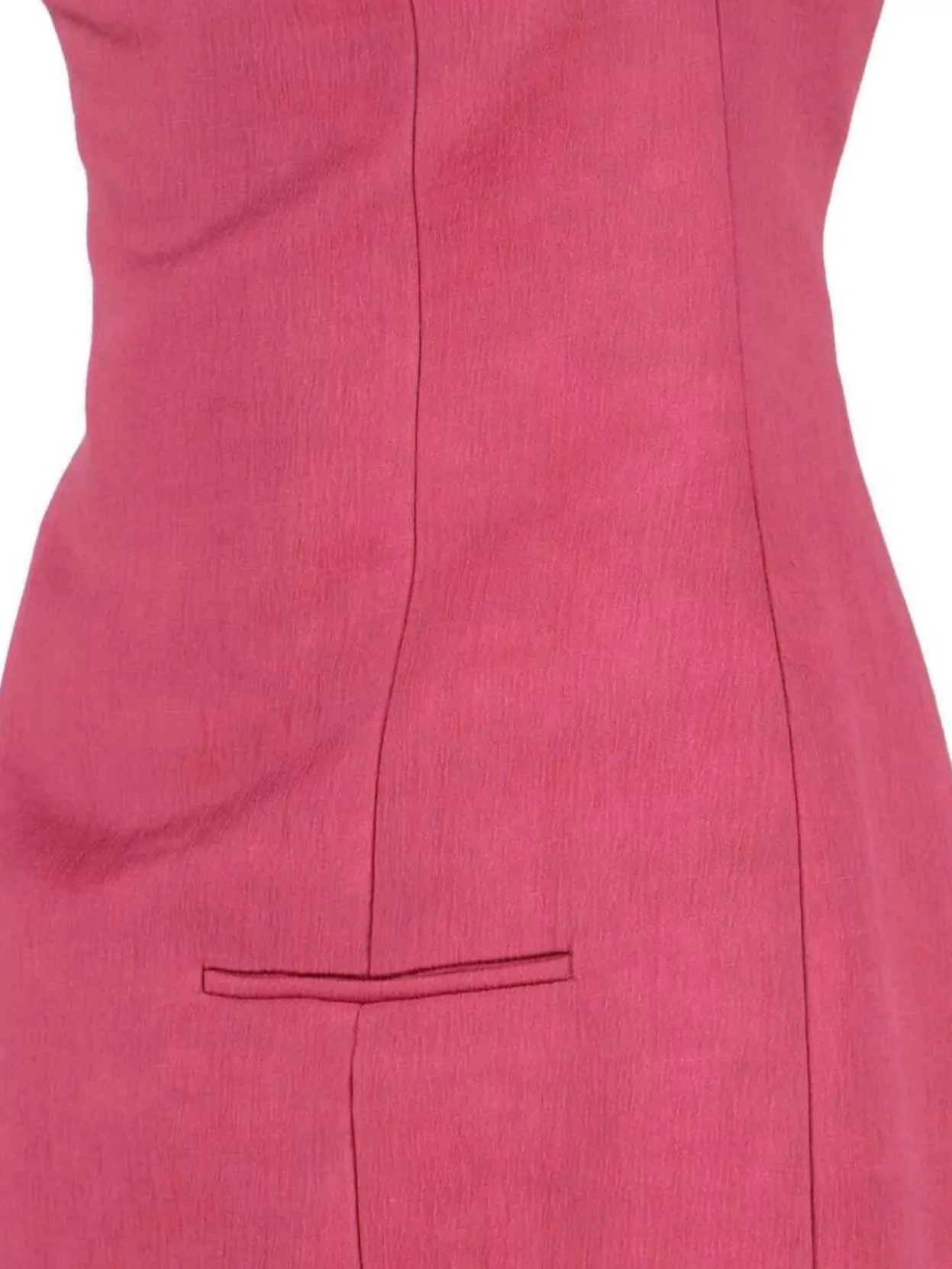 Calvin Klein Off-Shoulder Knee-Length Dress Featuring Seam Design