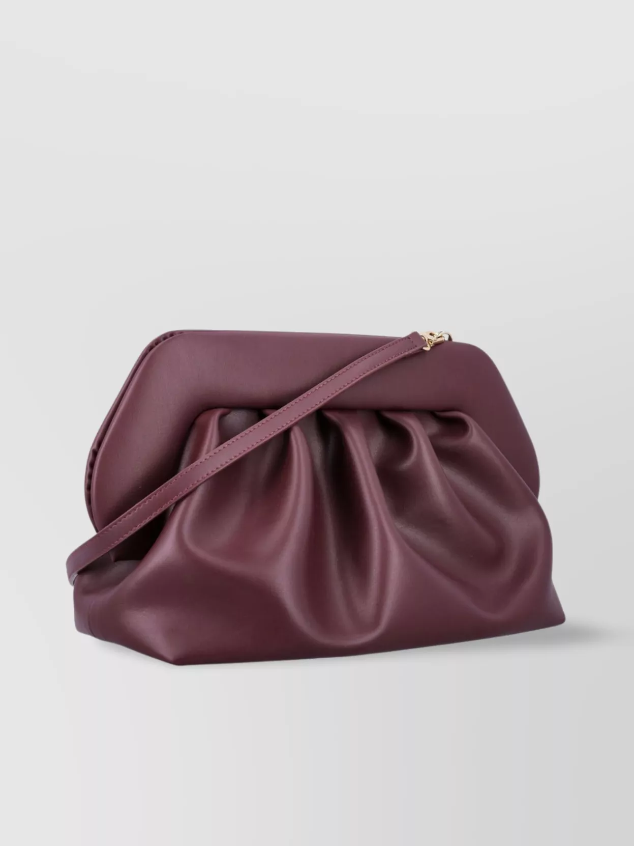 Themoiré Vegan Compact Clutch Removable Strap