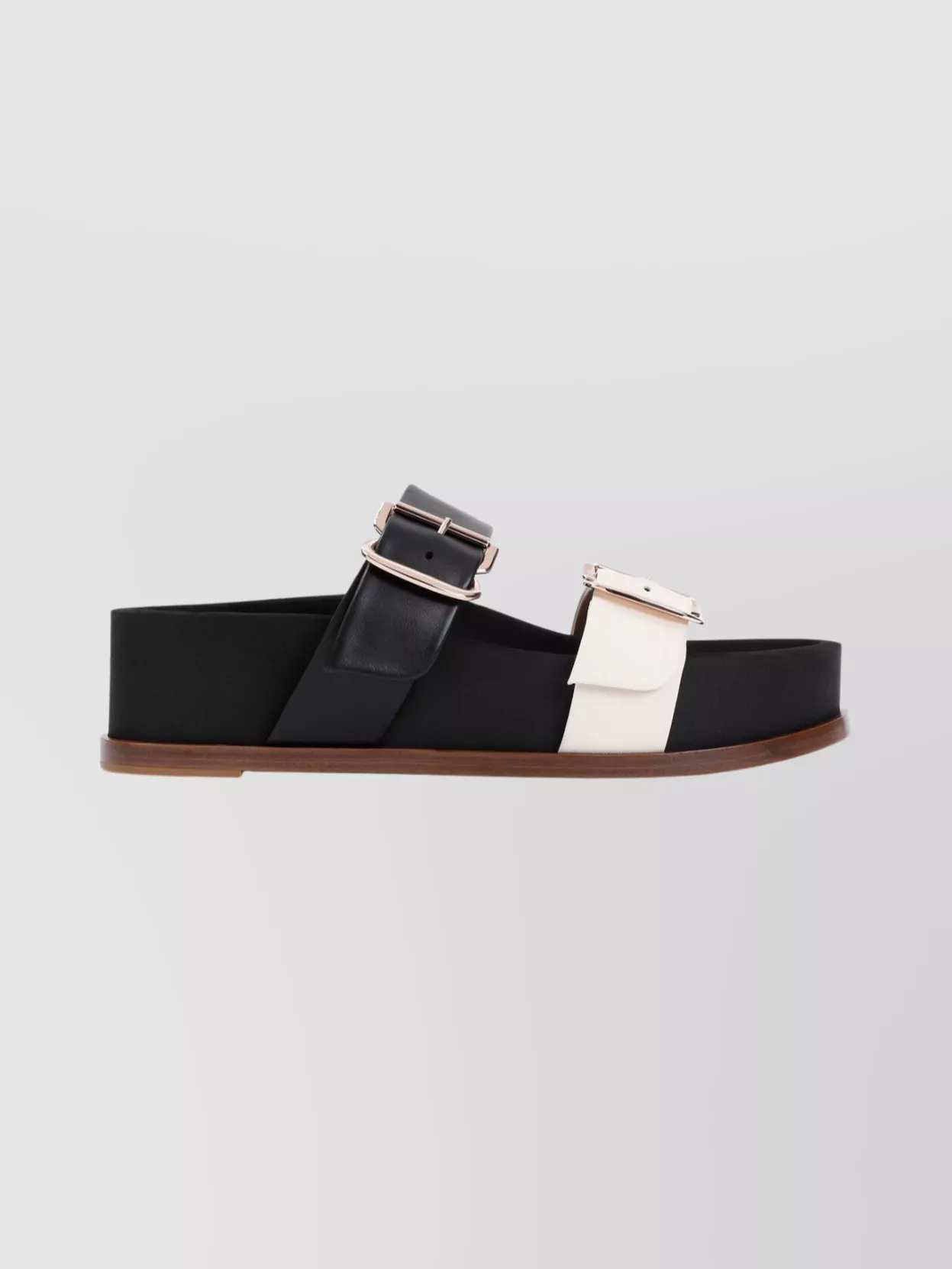 Gabriela Hearst Wren Flat Sandals Contrast Straps