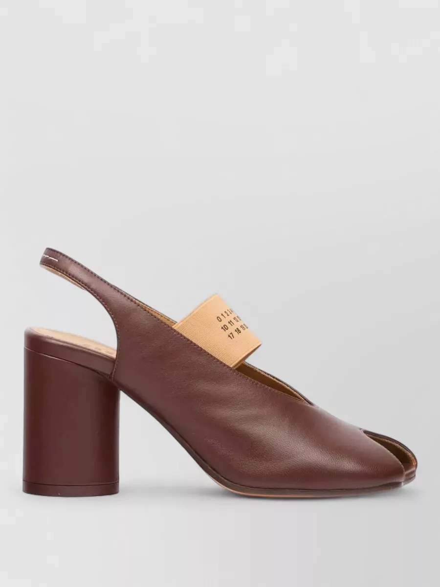 Mm6 Maison Margiela leather open-toe sandals