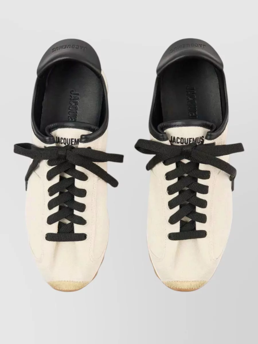 Jacquemus Organic Cotton Low-Top Sneakers