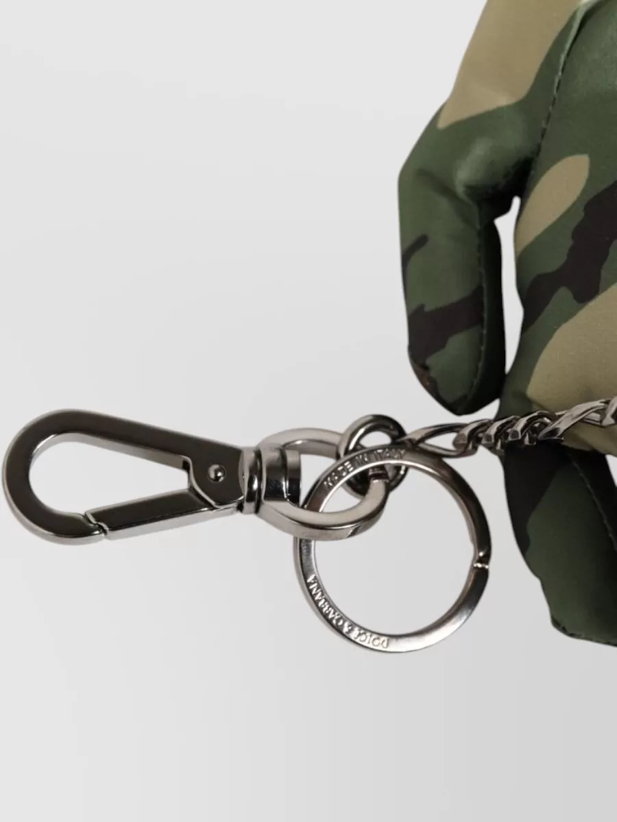 Dolce&Gabbana Camouflage Animal Keychain