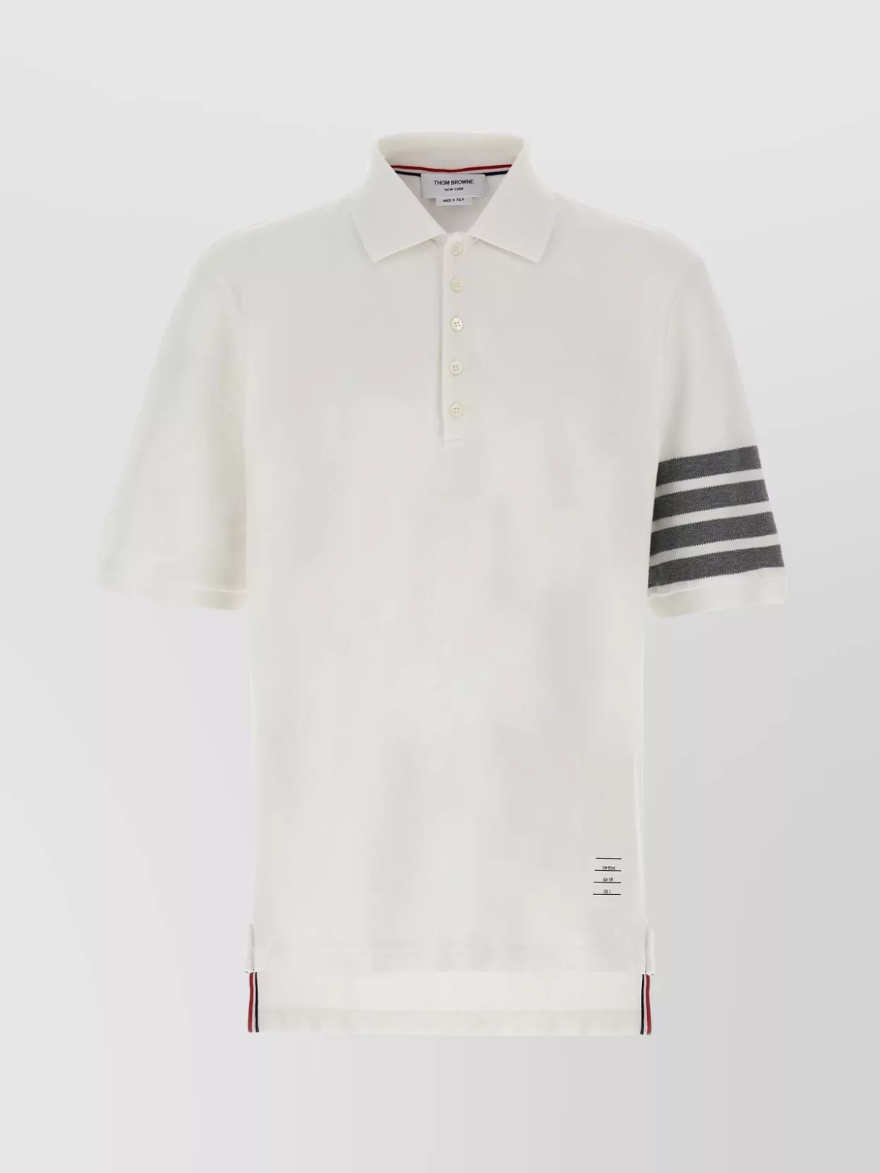 Thom Browne cotton short-sleeve polo shirt