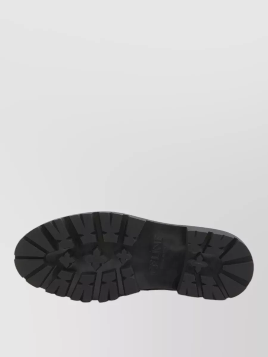 Celine Suede Derby Lace-Up Shoes