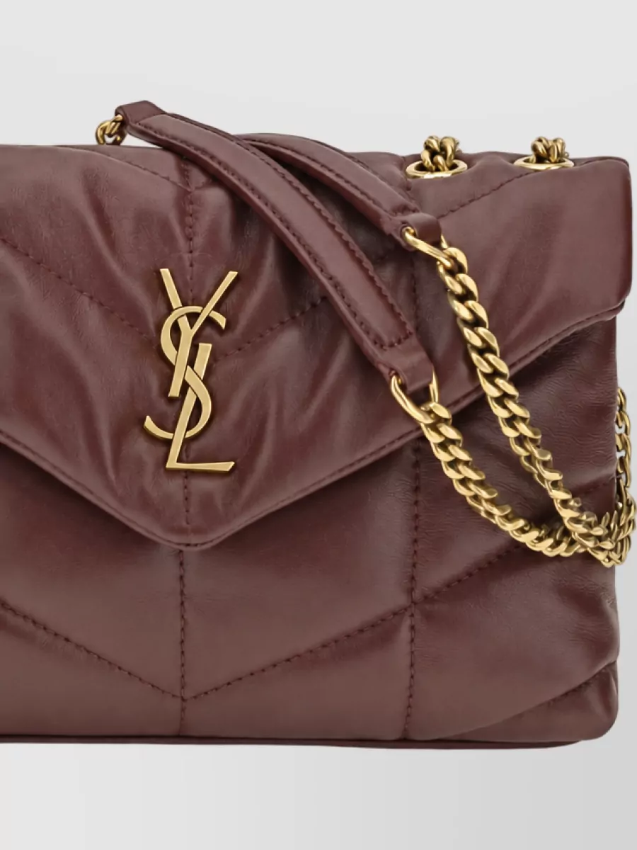 Saint Laurent Na Lambskin Clutch Bag