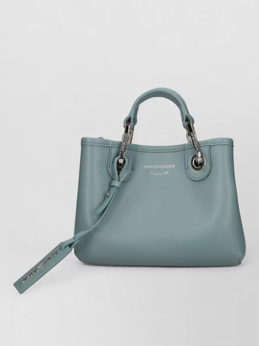 Emporio Armani Grained Effect Tote Bag