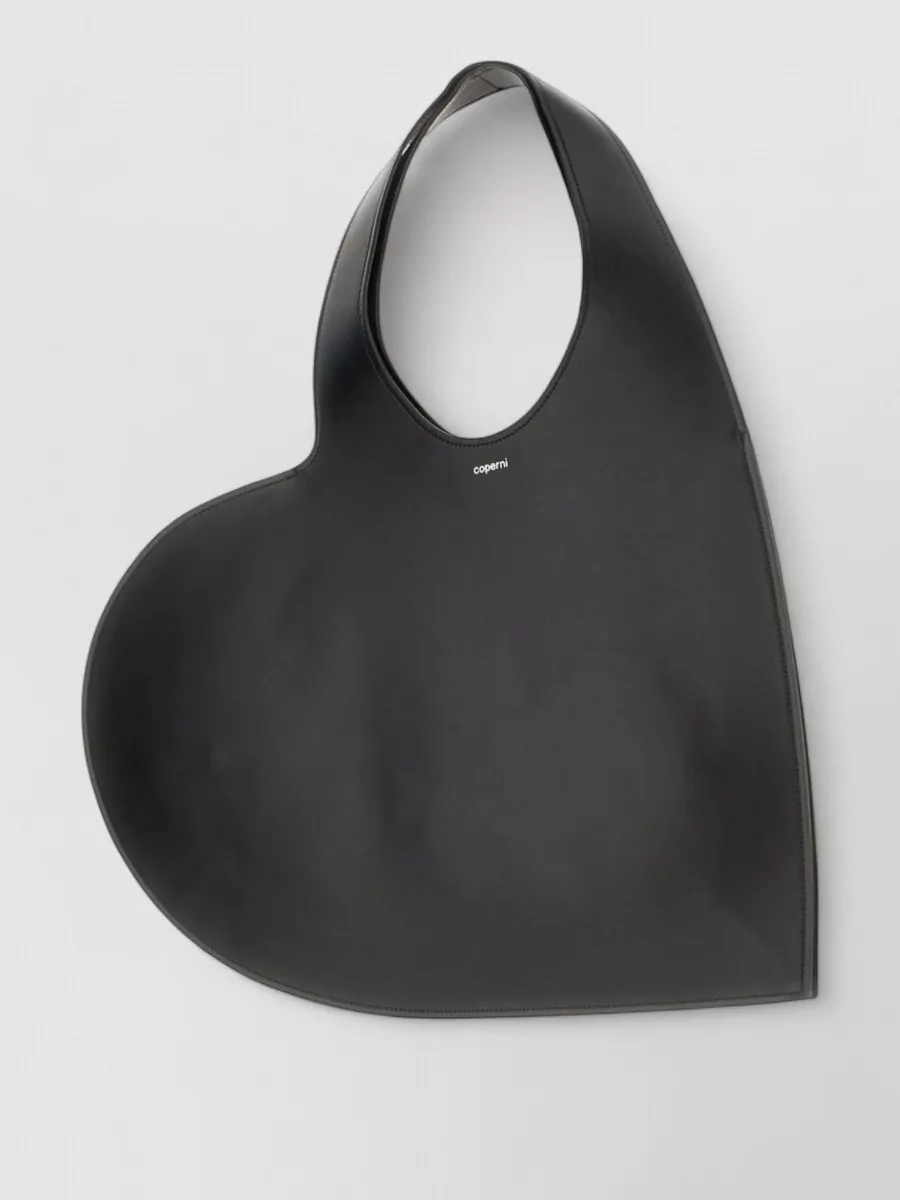 Coperni Heart Medium Leather Shoulder Bag