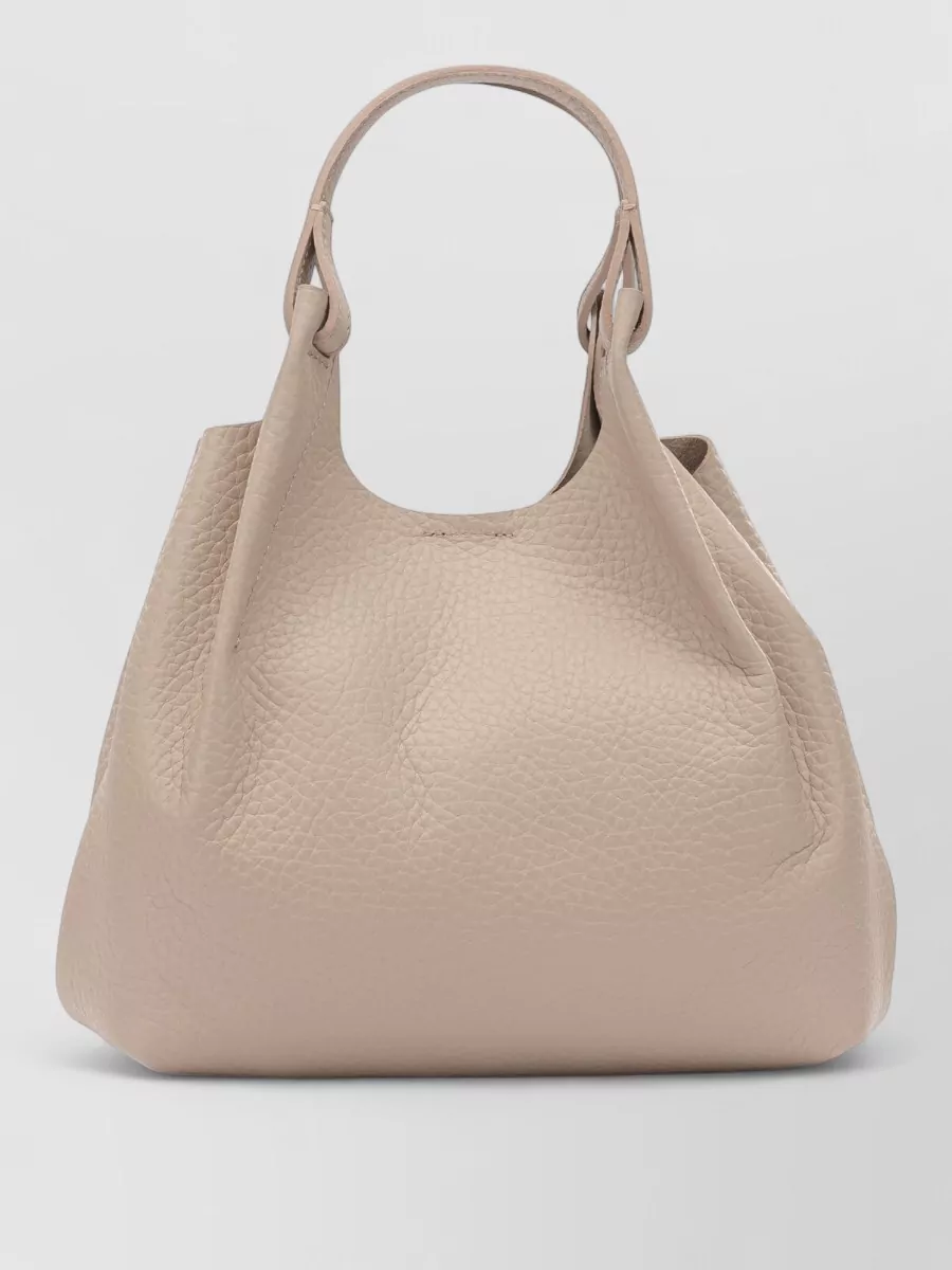 Gianni Chiarini Versatile Shoulder Bags Detachable Strap In Brown