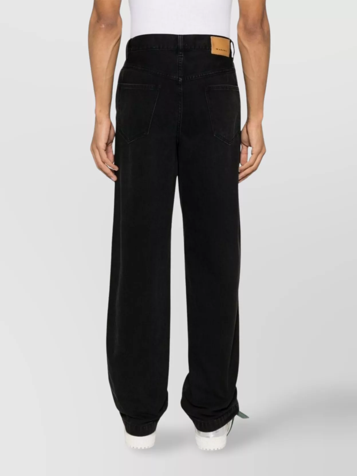 Isabel Marant Wide Leg Cotton Denim Trousers