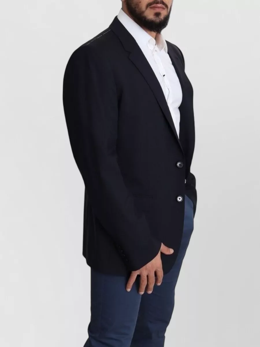Dolce&Gabbana Virgin Wool Single-Breasted Blazer