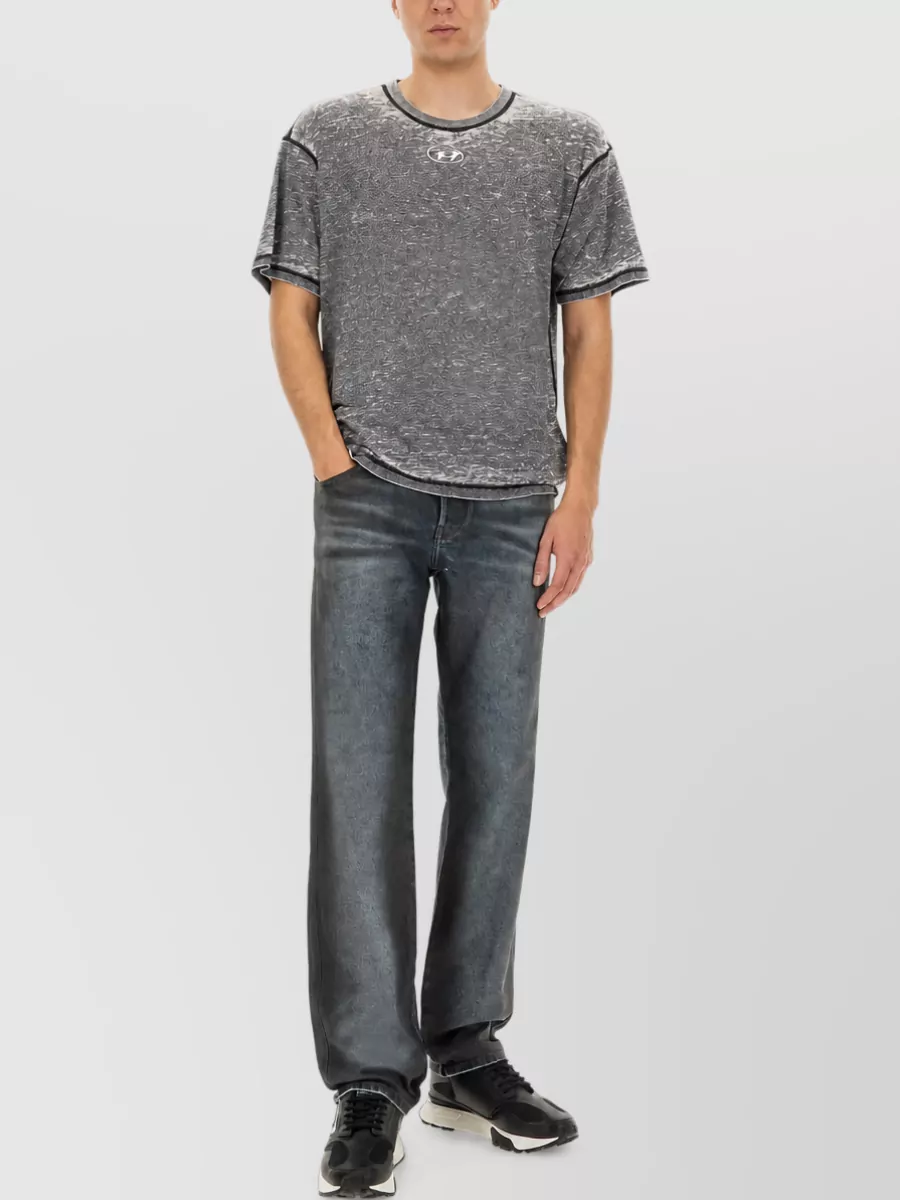 Diesel Denim Straight-Leg Jeans