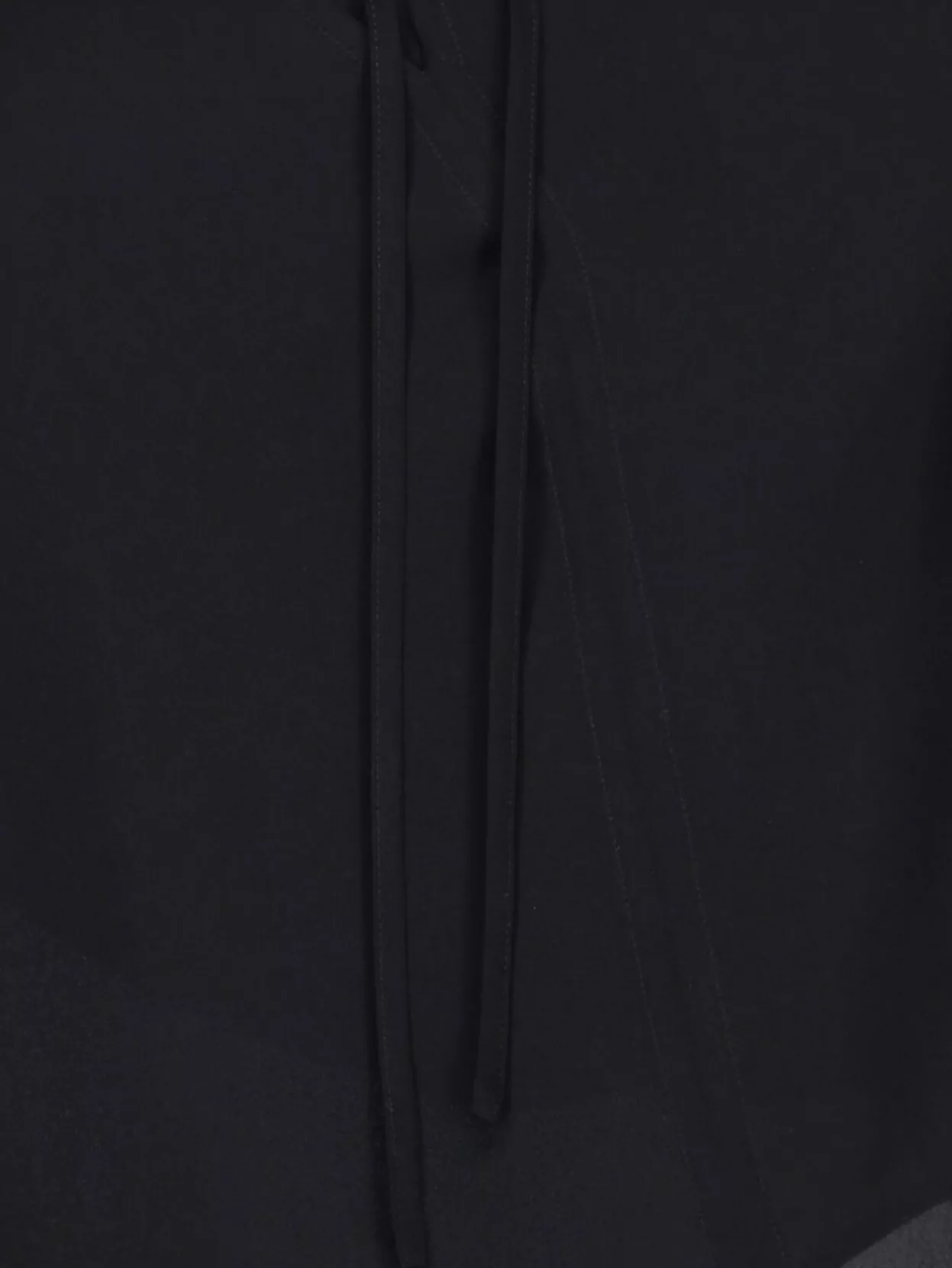 Nili Lotan Sheer Fabric Tie Detail Long Sleeves