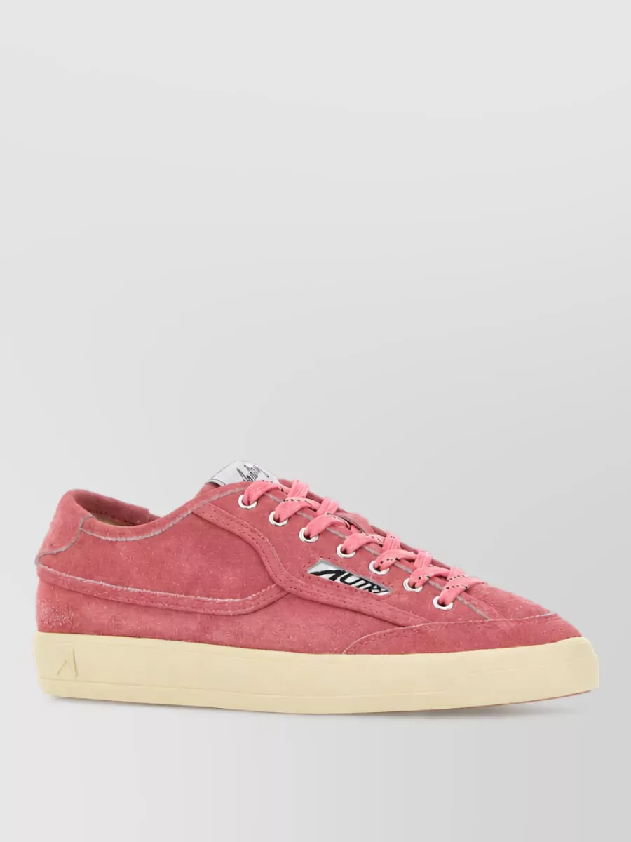 Autry leather lace-up sneakers