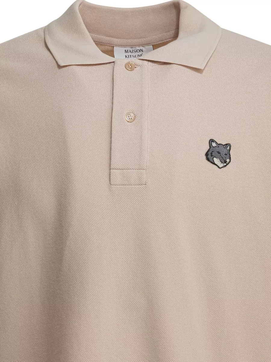Maison Kitsuné Piqué Polo Shirt